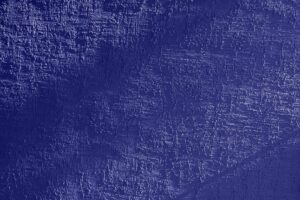 Bright blue wall with shadow from trees. Colors of the year 2022. Veri peri