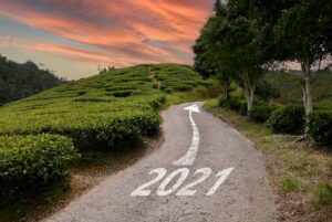 New year 2021 concept