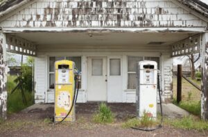 Old Gas Pumps